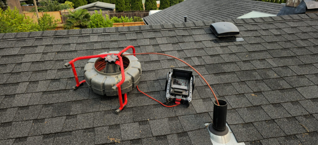 High Tech Main Sewer Line Inspection